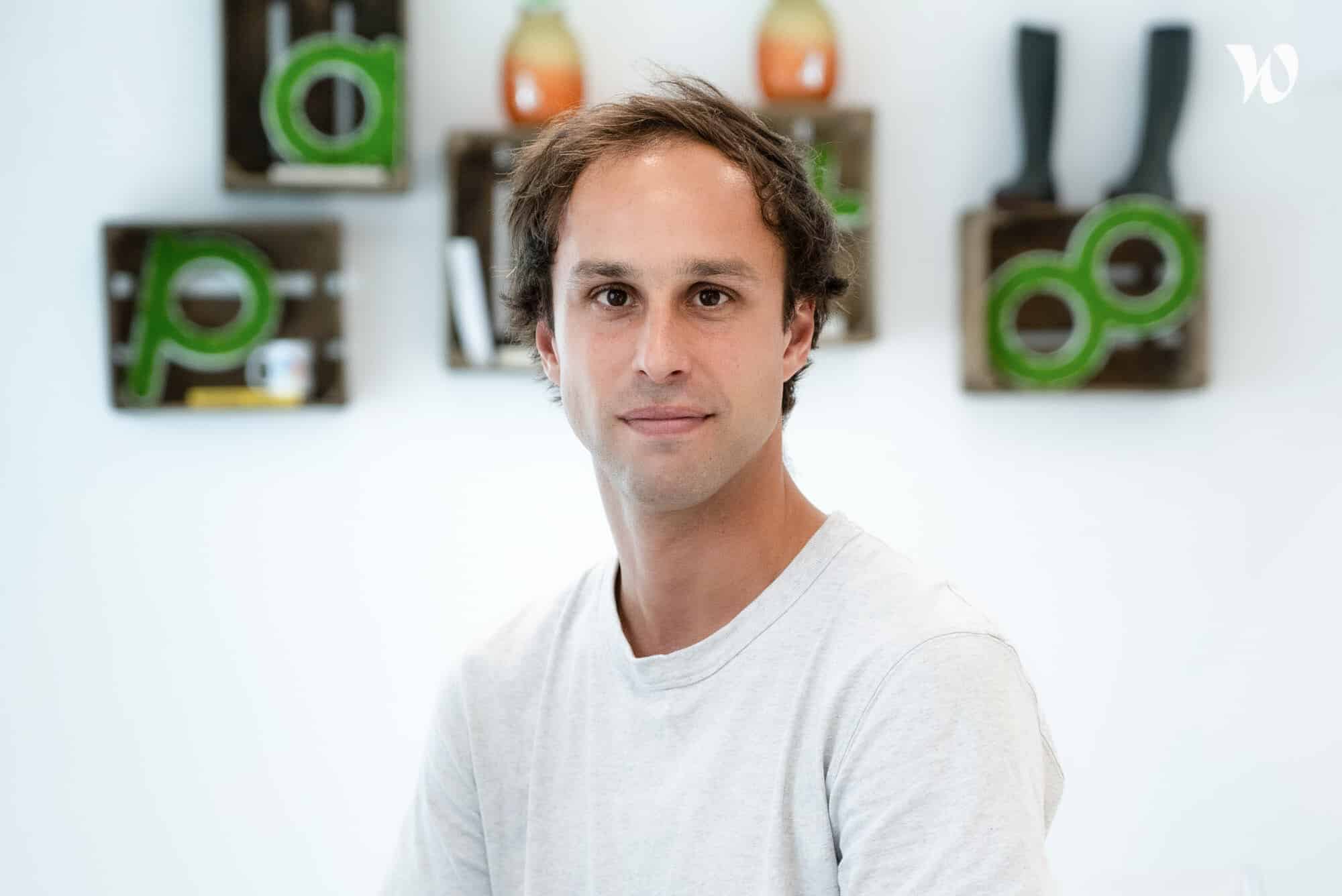 Thibault Renouf, CEO of Partoo: 