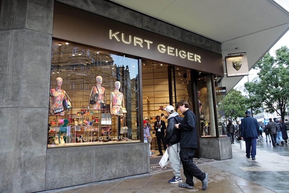 Handbags fuel sales growth at Kurt Geiger.