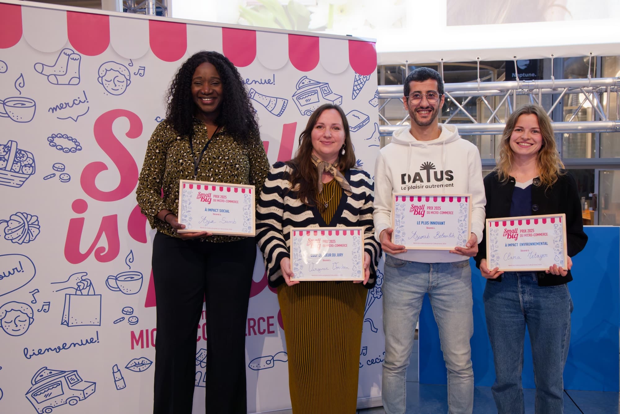Lauréats prix micro commerce